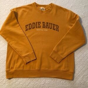 Eddie Bauer crew neck Seattle USA sweatshirt. men’s size large.